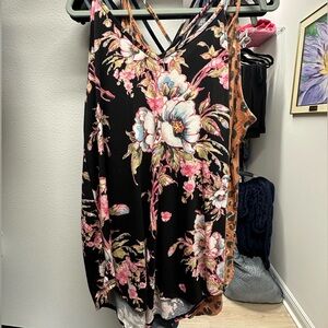 COPY - Lularoe Daniella tank top cross back camisole nwot medium